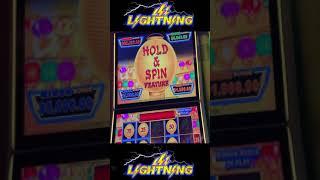 $25 Bet JACKPOT on Lightning Link Slot Machine #shorts