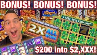UNREAL MUST SEE FREE PLAY RUN!  ALL BONUSES!! Up to $25 bets!!! EEEEE!!  •••