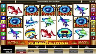 Free Reel Strike Slot by Microgaming Video Preview | HEX