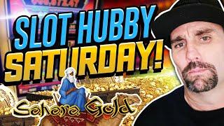 SLOT HUBBY RETURNS TO HIS ROOTS FOR SOME SAHARA GOLD !!