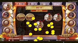 Spartacus Call to Arms slots - 518 win!