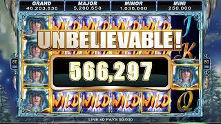 COYOTE QUEEN  Video Slot Casino Game with an "UNBELIEVABLE" JACKPOT