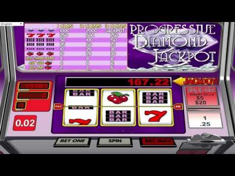 Free Progressive Diamond Jackpot slot machine by BetSoft Gaming gameplay ★ SlotsUp