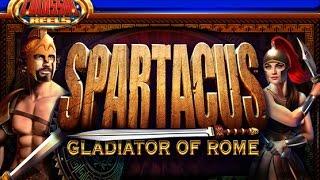 spartacus gladiator of rome WMS slot machine bonus free spins