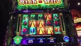 Rich & Wild Slot Machine Free Spin Bonus Spirit Mt Casino