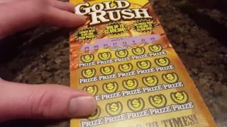 $600,000,000 GOLD RUSH $20 FLORIDA LOTTERY SCRATCH OFF TICKET!