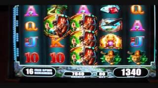 Exotic Treasures 31 Free Spin Bonus Round Slot Machine