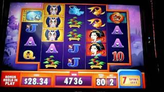 WMS - Jackpot Party Deluxe - Ancient Japan - Nice Win!