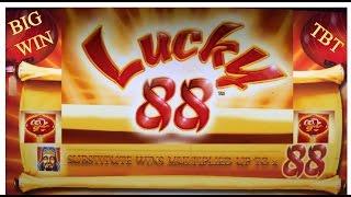 TBT - LUCKY 88 Slot Machine - Free Spins Bonus - Big Win!
