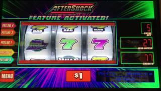 **BONUS** $5/Bet - AFTER SHOCK at Bellagio - Slot Machine