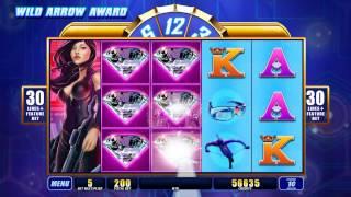 Wheel Bonus AGENT CROSSBOW™ Slot Machines By WMS Gaming