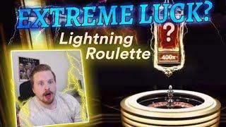 Lightning Roulette - Win BIG or go HOME?