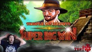 SUPER BIG WIN on Temple of Secrets - Novomatic Slot - 2€ BET!