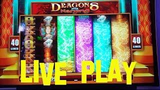 Dragons Over Nanjing Live Play max bet Live Play WMS Slot Machine The Cosmopolitan