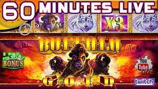 • 60 MINUTES LIVE • BUFFALO GOLD @ THE SLOT MUSEUM!