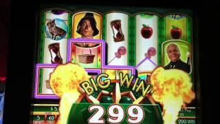 Wizard of Oz Ruby Slippers Slot Machine Bonus - Free Spins - Big Win!
