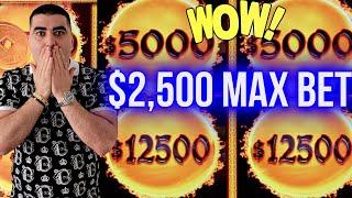 $2,500 Max Bet Dragon Link MASSIVE JACKPOT - Biggest Casino Win In 2023