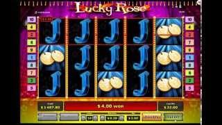Lucky Rose Slot   Freispiele mit Verlängerung   152 facher Gewinn