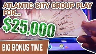 ⋆ Slots ⋆‍⋆ Slots ⋆‍⋆ Slots ⋆ $25,000 Group Play! ⋆ Slots ⋆ David Wong Takeover in ATLANTIC CITY Pla