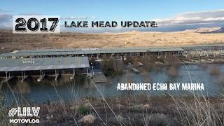 2017 Lake Mead Update - Abandoned Marina - MotoVlog 003