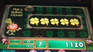 Great Picking! Leprechaun's Gold Slot Machine Bonus Clover Picks