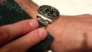 Rolex Submariner Stainless Steel Polish and Scratch Removal 11660LN