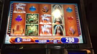 Kronos Slot Machine Free Spin Bonus #3 Paris Casino Las Vegas