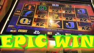 Tiki Fire GODS AT CROWN EPIC MASSIVE WIN Episode 123 $$ Casino Adventures $$ pokie slot win