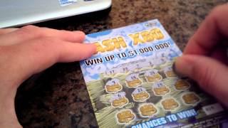 $1,000,000 X60 CASH $5 NEW YORK LOTTERY SCRATCH OFFS. FREE SHOT FOR YOU TO WIN $100K!