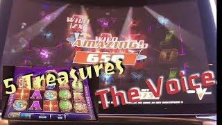 The Voice (1st try), Mega Vault and 5 Treasures