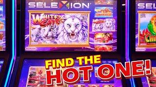 FIND THE HOT GAME!!! * TRY EVERY SLOT UNTIL YOU DO!!! - Las Vegas Casino Slot Machine Challenge