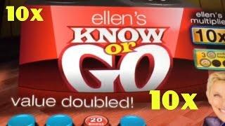 ELLEN slot machine KNOW or GO Bonus WIN!
