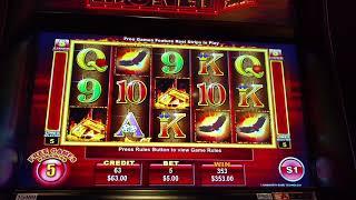 Big win High Limit Mustang Money Ainsworth slot machine