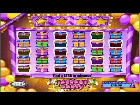 £452 SURPRISE PROGRESSIVE WIN (384 X STAKE) ON CHIEFTAINS™ SLOT GAME AT JACKPOT PARTY®