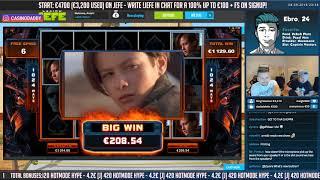 MEGA BIG WIN - HOT MODE on Terminator 2 from LIVE Casino stream