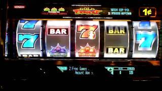 Gold Frenzy slot machine bonus win