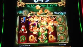 •Fu Dao Le Slot machine •BIG BIG WIN (3 Bonus Features) •$1.68 Bet at Las Vegas