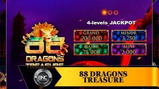 88 Dragons Treasure slot by Belatra Games