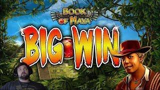 BIG WIN on Book of Maya - Novomatic Slot - 1,60€ BET!