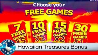 Hawaiian Treasures Slot Machine Bonus