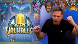 ⋆ Slots ⋆MIGHTY WIN ON MASTERS OF VALHALLA BY OGGE & MASSE ⋆ Slots ⋆