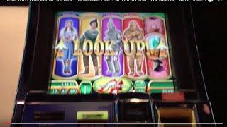 MASSIVE WIN! WIZARD OF OZ SLOT MACHINE! ALL 4 CHARACTERS AND GLINDA SURPRISE ENDING! MUST WATCH!