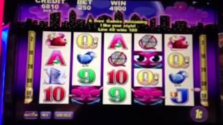 Miss Kitty max bet slot machine bonus win - Canadian jackpot