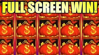 ⋆ Slots ⋆ALL THE MONEY BAGS! FULL SCREEN WIN!⋆ Slots ⋆ WEIRD WICKED & WILD Slot Machine (Aristocrat)