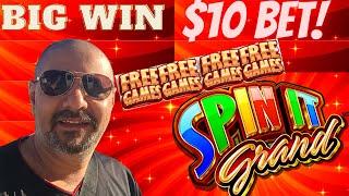 MRS JACK is on⋆ Slots ⋆ $10 Bets on SPIN it GRAND SLOT MACHINE!!!