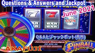 [June 2021] Questions & Answers and Jackpot⋆ Slots ⋆ San Manuel Casino & Barona 6月の視聴者のQ＆Aとジャックポット集 赤富士スロット