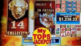 Top 5 • HANDPAY JACKPOTS • Of 2017 By NG Slot ! Slot Machine •JACKPOT WINS• GREAT VIDEO