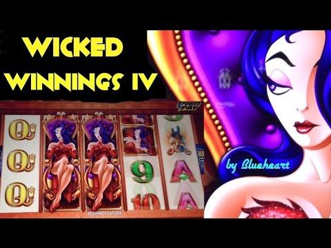 WICKED WINNINGS IV slot machine LINE HIT & BONUS WINS!