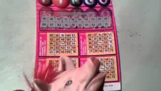 Scratchcard Bingo Pink...With Moaning Pig..Mexican Joe ..and Cowboy Pete