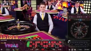 Live Online Roulette, 4 mins of play with a £250 start balance